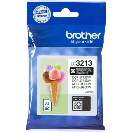 (LC3213BK) BROTHER TINTA NEGRO DCP-J572DW - MFC-J491DW/J497DW/J890DW/J895DW - ALTA CAPACIDAD