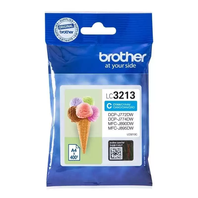 (LC3213C) BROTHER TINTA CIAN DCP-J572DW - MFC-J491DW/J497DW/J890DW/J895DW - ALTA CAPACIDAD