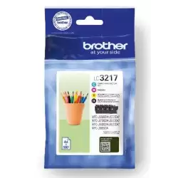 (LC3217VAL) BROTHER TINTA BK/C/M/Y MFC-J5330DW/J5730DW/J6530DW/J6930DW - PACK 4 COLORES