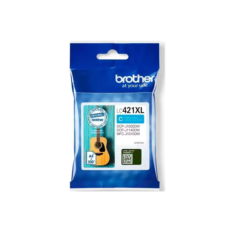(LC421XLC) BROTHER TINTA CIAN  DCP-J1050DW - MFC-J1010DW