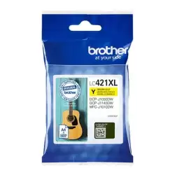 (LC421XLY) BROTHER TINTA AMARILLO DCP-J1050DW - MFC-J1010DW
