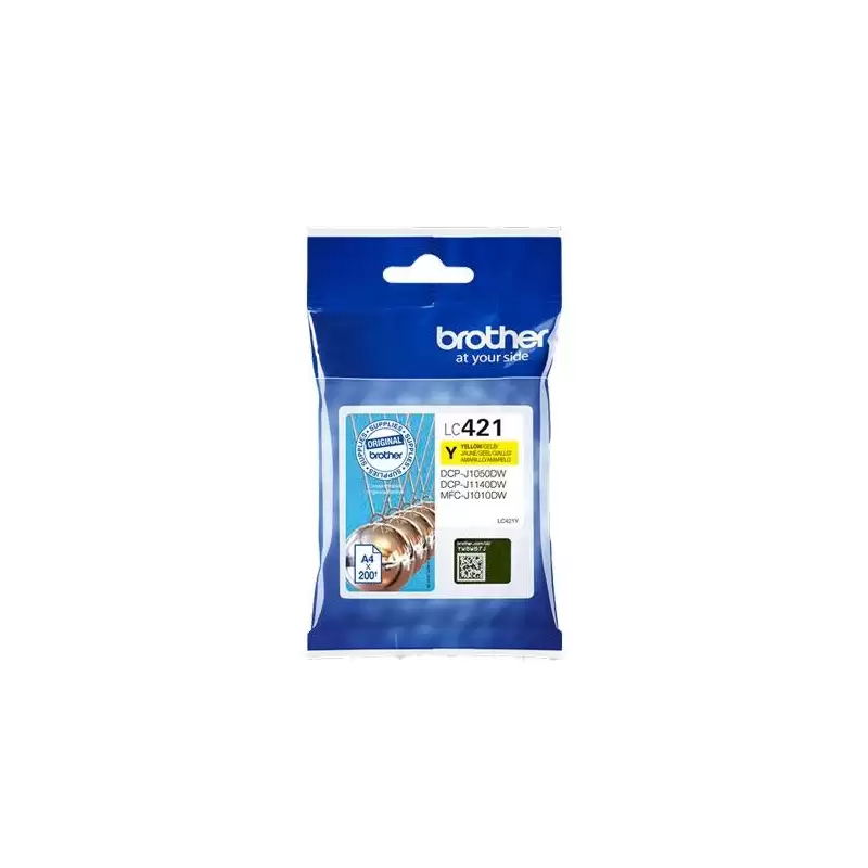 (LC421Y) BROTHER TINTA AMARILLO DCP-J1050DW - MFC-J1010DW