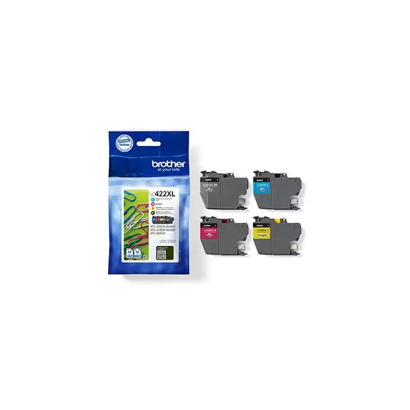 (LC422XLVAL) BROTHER TINTA BK/C/M/Y  MFC-J5340DW/J6540DW/J5740DW/J6940DW/J5340DWE/J6540DWE - PACK 4 COLORES