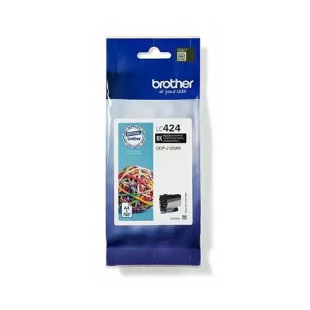 (LC424BK) BROTHER TINTA NEGRO DCP-J1200W/J1200WE