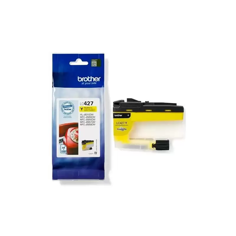 (LC427Y) BROTHER TINTA AMARILLO MFC-J5955DW/J6955DW/J6995DW