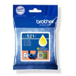 (LC521Y) BROTHER TINTA AMARILLO DCP-J1260W/J1310DW/J1360DW