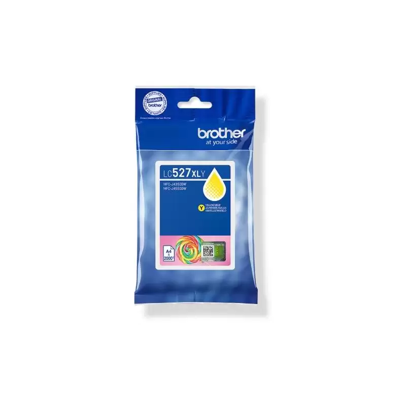 (LC527XLY) BROTHER TINTA AMARILLO MFC-J4350DW/J4550DW