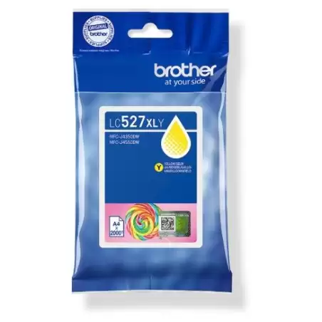 (LC527XLY) BROTHER TINTA AMARILLO MFC-J4350DW/J4550DW