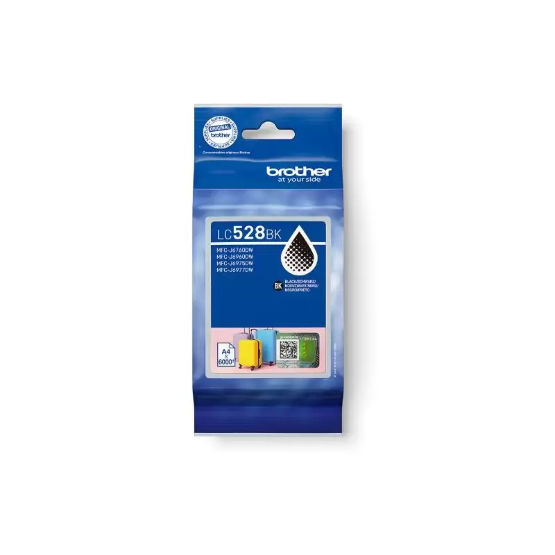 (LC528BK) BROTHER TINTA NEGRO MFC-J6760DW/J6960DW