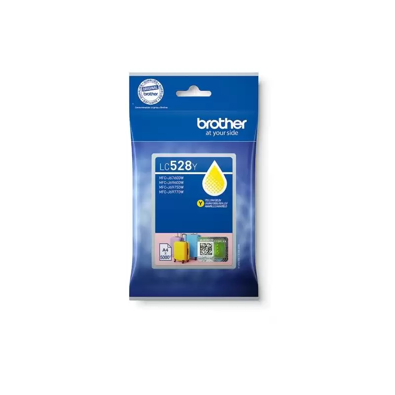 (LC528Y) BROTHER TINTA AMARILLO MFC-J6760DW/J6960DW