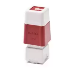 (PR1212R6P) BROTHER MONTURA DE SELLO ROJO DE 12MMX12MM (UNIDAD)