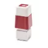 (PR1212R6P) BROTHER MONTURA DE SELLO ROJO DE 12MMX12MM (UNIDAD)
