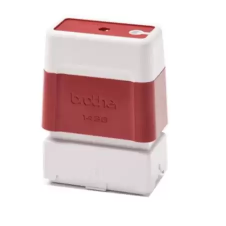 (PR1438R6P) BROTHER MONTURA DE SELLO ROJO DE 14MMX38MM (UNIDAD)