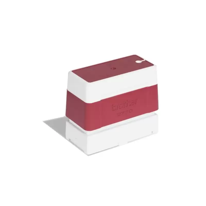 (PR2770R6P) BROTHER MONTURA DE SELLO ROJO DE 27MMX70MM  (UNIDAD)