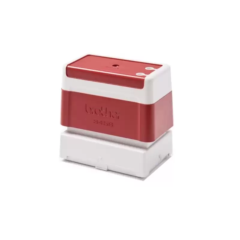 (PR3458R6P) BROTHER MONTURA DE SELLO ROJO DE 34MMX58MM (UNIDAD)