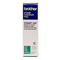 (PRINKG) BROTHER TINTA PARA REENTINTADO VERDE 20CC (UNIDAD)
