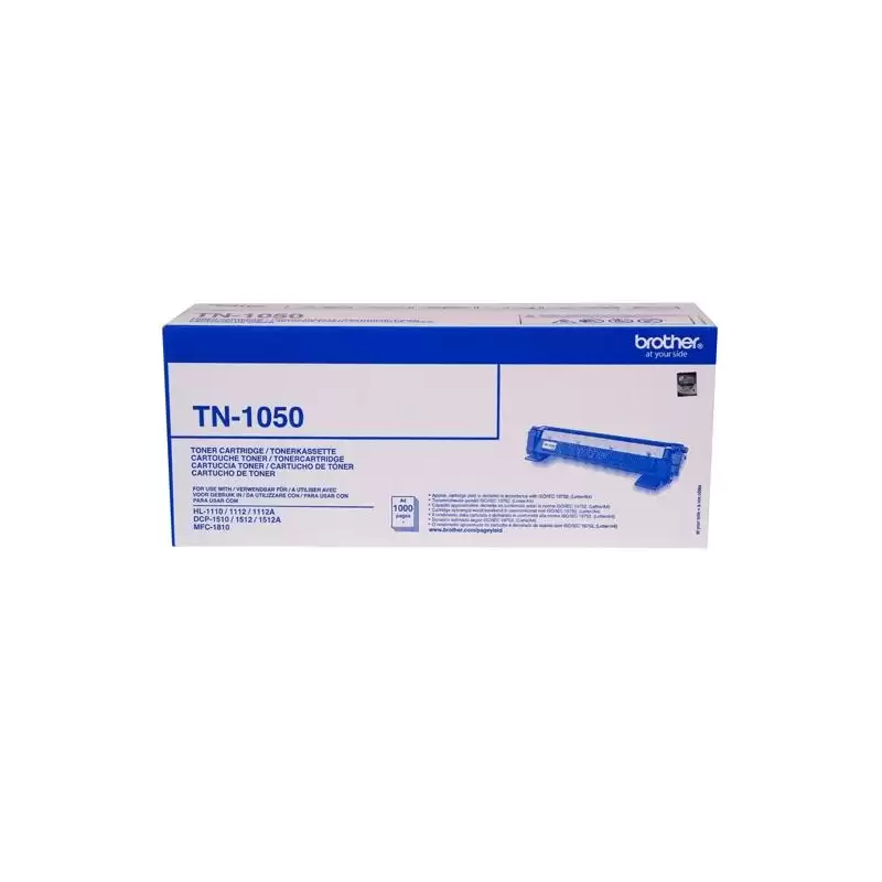 (TN1050) BROTHER TONER NEGRO HL-1110/1112W/1210/1212W - DCP-1510/1512/1610W/1612W - MFC-1810/1910W