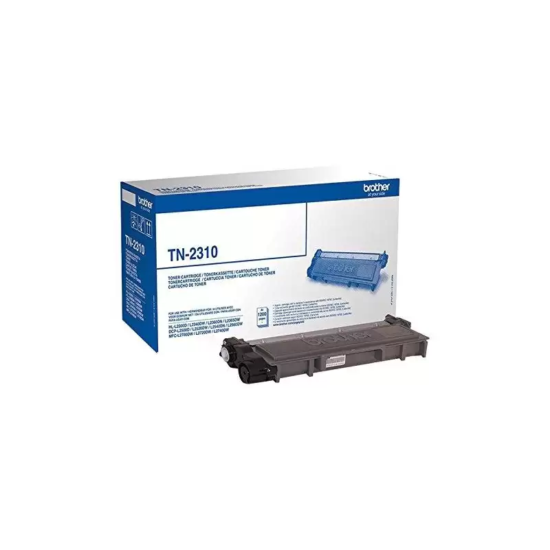 (TN2310) BROTHER TONER NEGRO HL-L2300D/L2340DW/L2360DN/L2365DW - DCP-L2500D/L2520DW - MFC-L2700DW/L2720DW/L2740DW