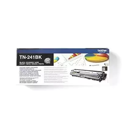 (TN241BK) BROTHER TONER NEGRO HL-3140CW/3150CDW/3170CDW - DCP-9015CDW/9020CDW - MFC-9140CDN/9330CDW/9340CDW