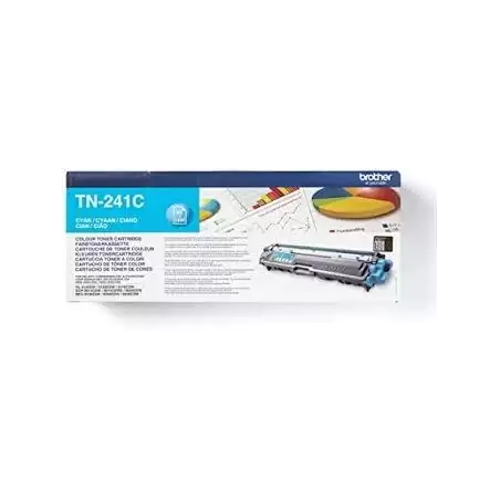 (TN241C) BROTHER TONER CIAN HL-3140CW/3150CDW/3170CDW - DCP-9015CDW/9020CDW - MFC-9140CDN/9330CDW/9340CDW
