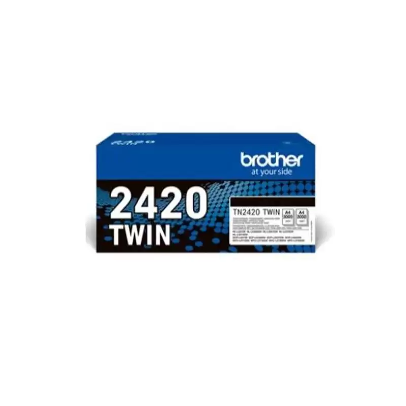 (TN2420TWIN) BROTHER TONER NEGRO HL-L2310D/L2350DW/L2370DN/L2375DW - DCP-L2510D/L2530DW/L2550DN - MFC-L2710DW/L2730DW/L2750DW...