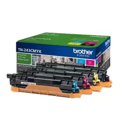 (TN243CMYK) BROTHER TONER BK/C/M/Y HL-L3210CW/L3230CDW/L3270CDW - DCP-L3510CDW/L3550CDW - MFC-L3710CW/L3750CDW/L3770CDW - PAC...