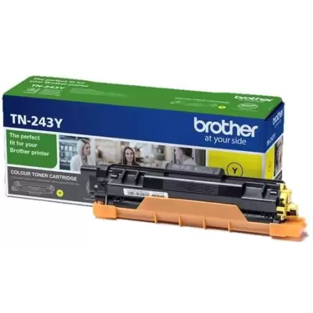 (TN243Y) BROTHER TONER AMARILLO HL-L3210CW/L3230CDW/L3270CDW - DCP-L3510CDW/L3550CDW - MFC-L3710CW/L3750CDW/L3770CDW