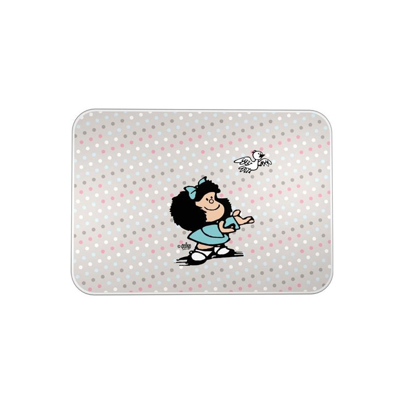 (09252726) GRAFOPLÁS VADE DE SOBREMESA 47X33CM PVC RÍGIDO ANTIDESLIZANTE MAFALDA BIRD