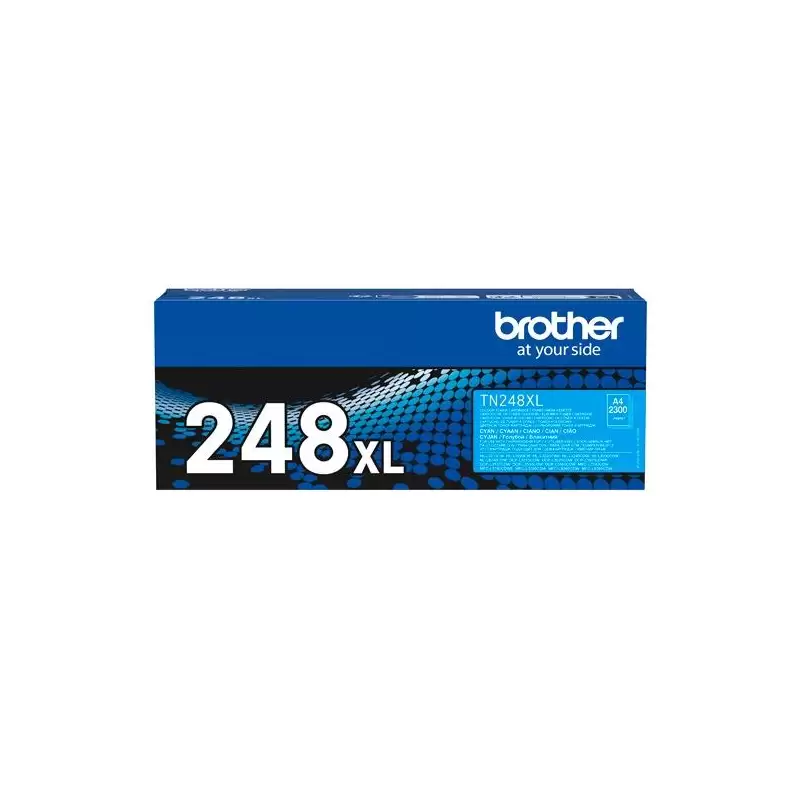 (TN248XLC) BROTHER TONER CIAN HL-L3220CW/L3220CWE/L3240CDW/L8230CDW/L8240CDW - DCP-L3520CDW/L3520CDWE/L3560CDW - MFC-L3740CDW...