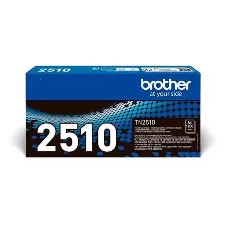 (TN2510) BROTHER TONER NEGRO HL-L2400DW/L2400DWE/L2445DW/L2865DW - DCP-L2620DW/L2627DWE/L2660DW - MFC-L2800DW/L2827DWXL/L2860...