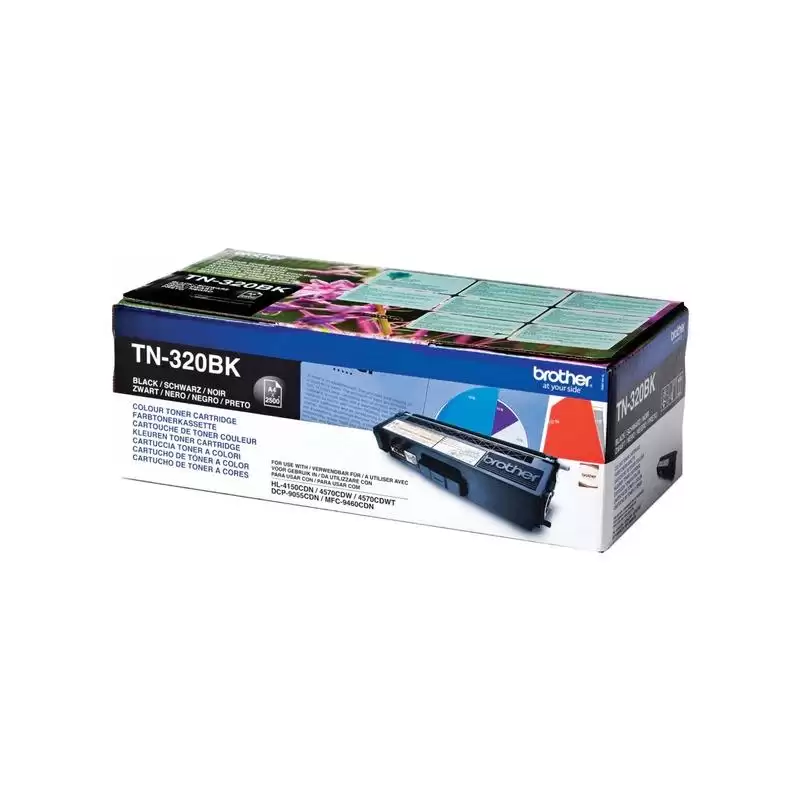 (TN320BK) BROTHER TONER NEGRO HL-4140CN/4150CDN/4170CW/4570CDW - DCP-9055CDN/9270CDN - MFC-9460CDN/9465CDN/9970CDW