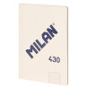 (57242G48BG) MILAN LIBRETA ENCOLADA A4 48H PAPEL 95GR  1 LÍNEA 7MM SERIE 1918 BEIGE