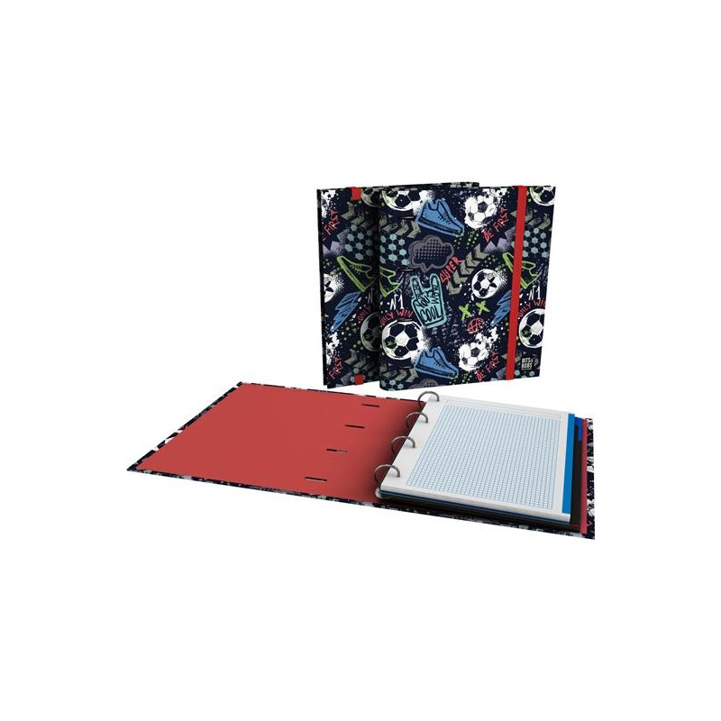 (88122717) GRAFOPLÁS CARPETA ANILLAS MIXTAS 4X35 CARPEBOOK A4 C/RECAMBIO 90H 5X5 90GR CARTÓN FORRADO BITS&BOBS MATCH