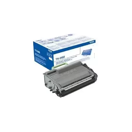 (TN3480) BROTHER TONER NEGRO HL-L5000D/L5100DN/L5200DW/L6300DW/L6400DW - DCP-L5500DN/L6600DW - MFC-L5700DN/L5750DW/L6600DW/L6...
