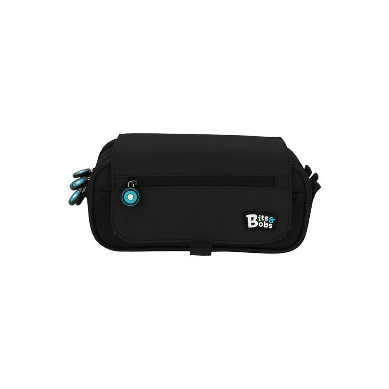 (37543210) GRAFOPLÁS PORTATODO TRIPLE C/SOLAPA BITS&BOBS NEGRO