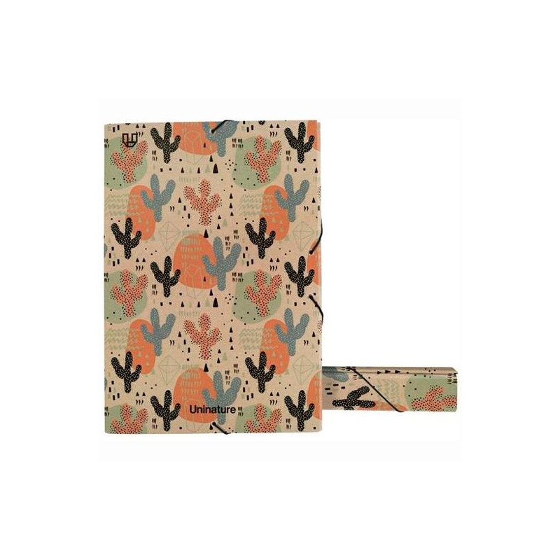 (91273603) GRAFOPLÁS CAJA DE PROYECTOS 5CM FORRADA UNINATURE CACTUS