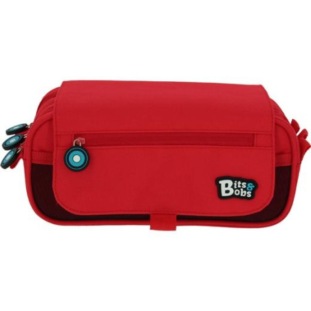 (37543251) GRAFOPLÁS PORTATODO TRIPLE C/SOLAPA BITS&BOBS ROJO