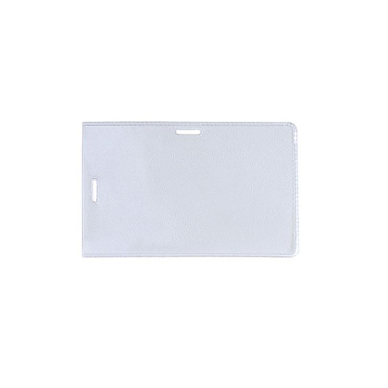 (09079300) GRAFOPLÁS PORTADISTINTIVOS PVC FLEXIBLE TRANSPARENTE PACK -50U-