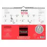 (782020026) FINOCAM CALENDARIO DE PARED 16 MESES L-340X240MM MV NEUTRO 2025-2026