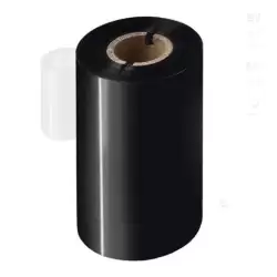 (BWS1D300110) BROTHER ROLLOS DE RIBBON DE CERA ESTÁNDAR 110MMX300M - CAJA 12 ROLLOS