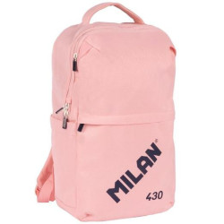 (624201SNCP) MILAN MOCHILA URBANA COMPACTA CON CIERRE DE SEGURIDAD 15L COLECCIÓN 430 SINCE 1918 ROSA