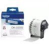 (DK22223) BROTHER CINTA CONTINUA DE PAPEL TÉRMICO ADHESIVO - BLANCO - 50MMX30