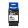 (HSE211E) BROTHER CINTA TUBO TERMORETRÁCTIL TEXTO NEGRO SOBRE BLANCO 5