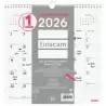 (787007326) FINOCAM CALENDARIO DE PARED PARA ESCRIBIR 30X30-300X300MM MV CHIC BLANCO 2026