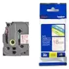 (TZE242) BROTHER CINTA ROTULADORA LAMINADA TEXTO ROJO SOBRE BLANCO - 18MMX8M