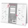 (787027326) FINOCAM CALENDARIO DE SOBREMESA PARA ESCRIBIR S-210X150MM MV CHIC BLANCO 2026