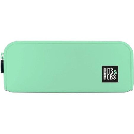 (37547226) GRAFOPLÁS PORTATODO DE SILICONA BITS&BOBS VERDE AGUA