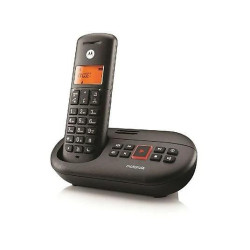 (F52000K51O2AES) MOTOROLA TELEFONO INALAMBRICO E211 NEGRO DECT DIGITAL CON CONTESTADOR