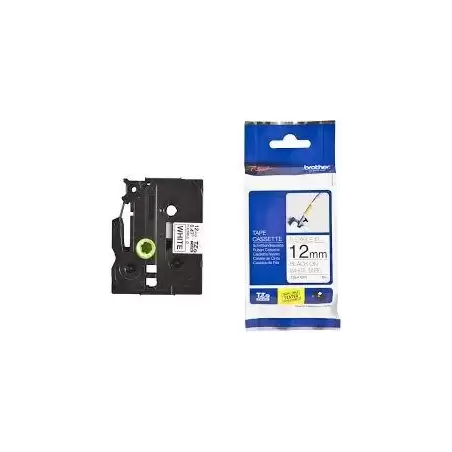 (TZEFX231) BROTHER CINTA ROTULADORA LAMINADA FLEXIBLE TEXTO NEGRO SOBRE BLANCO - 12MMX8M