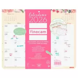 (787510126) FINOCAM CALENDARIO BLOC CON IMÁN PARA ESCRIBIR 250X200MM MV DESIGN 2026